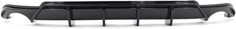 FREEMOTOR802 Compatible with 2022-2024 Honda Civic 4-Door Sedan Rear Bumper Lip Diffuser, PP Polypropylene Gloss Black FE-C Style Rear Valance Canard Spoiler Spats Add-On Guard in Saudi Arabia