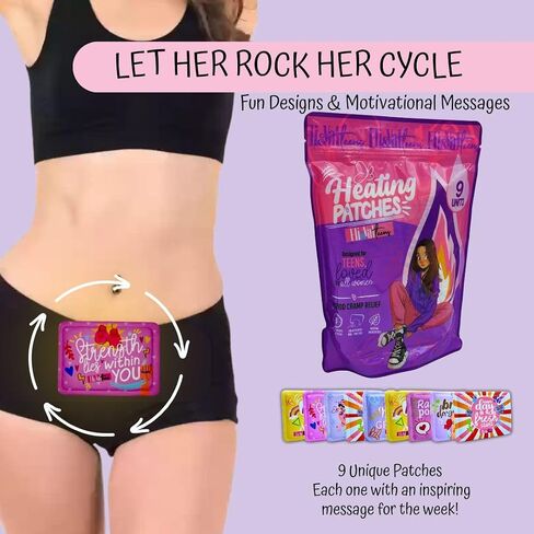 Period Kit for Tweens - First Period Kit for Girls 9-12 10-14 for School- Comfort Fit Feminine Pads Designed for Tween Teens Needs- Period Bags for Teen (Green) in Kuwait