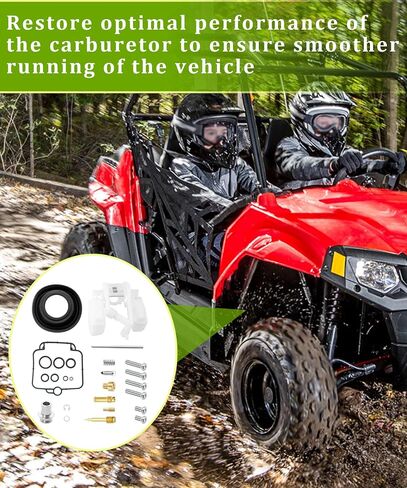 طقم إصلاح إعادة بناء المكربن ​​Carb متوافق مع Polaris Sportsman 500 4x4 HO 2001-2012 in Kuwait