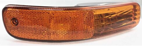 DAT AUTO PARTS الجبهة اليمنى الركاب الجانب وقوف السيارات ضوء بدوره إشارة ماركر مصباح الجمعية واستبدال الإسكان ل 2002 2003 2004 جيب ليبرتي البرتقال محكم البلاستيك عدسة CH2521139 55155910AC in Kuwait
