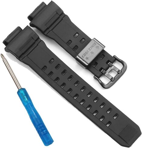 Watchband Compatible with Casio 10455201 Replacement Resin Band Rangeman GW-9400 GW9400 Watch Strap in Saudi Arabia