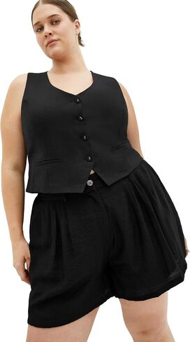 City Chic Women's Plus Size Shorts - Bella in Saudi Arabia