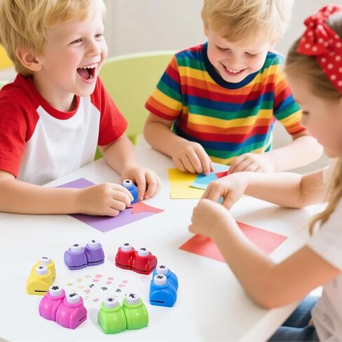 Craft Punches 20pcs, Katfort Hole Punch Shapes 20 Patterns, Craft Hole Punch Shapes, Shape Paper Punch Set for Crafts for Adults for DIY Scrapbooking Nail Art Craft Punchers Supplies in Saudi Arabia