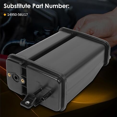 علبة بخار تحل محل OE 14950-56U17 متوافقة مع 1996-1998 لـ INFINITI I30 Base 3.0L؛ 1995-1997 لـ Nissan Maxima GLE 3.0L؛ 1995-1996 لـ Nissan Pickup XE 2.4L in Saudi Arabia