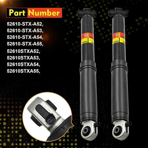52610-STX-A52 52610-STX-A53 Rear Shock Electronic Compatible with Acura MDX 2007-2013 fits for Acura ZDX 2010-2013, 52610-STX-A54, 52610-STX-A55 in Saudi Arabia