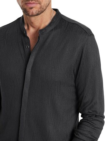 John Varvatos Men's Otavio Shirt in Saudi Arabia