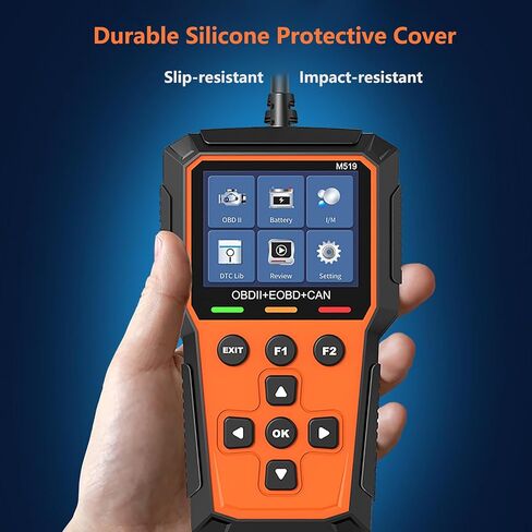 OBD2 Scanner Car Diagnostic Tool Check Engine Light Car Code Reader Clear Error Codes OBDII Scanner with Battery Test in Saudi Arabia