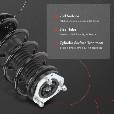 مجموعة دعامة أمامية ممتازة ونابض ملفوف متوافقة مع Ford EcoSport 2018 2019 2020 2021 2022 2.0L، مجموعة من قطعتين in Saudi Arabia