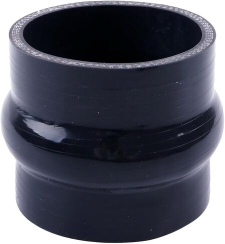 Silicone Straight Hump Coupler Hose, 4-Ply, 5.4mm Wall Thickness, 3'' Length(76mm) 11 Colors (Gloss Black, ID 4'' (102mm)) in Saudi Arabia