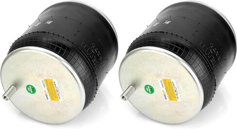 2 pack of TORQUE Trailer Air Spring Bag (Replaces Firestone 9270, W01-358-9270, Hendrickson S-20010, S-21208, S-25559, C-20010, C-21208, C-25559, Goodyear 1R13-119) (2 x TR9270) in Saudi Arabia