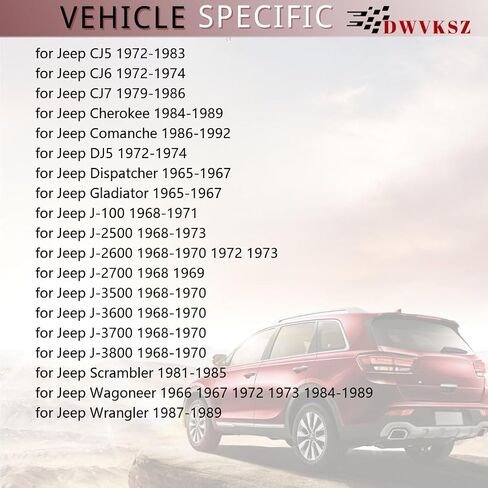 1x فرامل الطبل الخلفي يستبدل زنبرك # H1157K، H83688S لسيارة جيب واجونير 5.9L 1972 1973، لـ J-2500 4.2L 1972 1973، لـ J-2500 5.9L 1972 1973، لـ J-2600 4.2L 1972 1973 in Kuwait