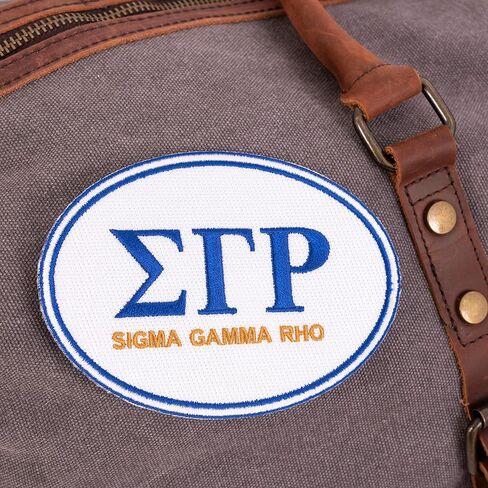 Desert Cactus Sigma Gamma Rho Patch Sorority Divine 9 Embroidered Appliqué Patch Sew or Iron On Blazer Jacket Bag (Felt Letterman Patch) in Saudi Arabia