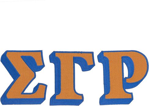 Desert Cactus Sigma Gamma Rho Patch Sorority Divine 9 Embroidered Appliqué Patch Sew or Iron On Blazer Jacket Bag (Felt Letterman Patch) in Saudi Arabia