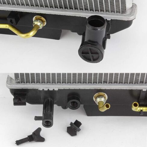 AKKON - 2403/2834 يناسب 2.0L 2.4L 2001 2002 2003 Toyota Rav 4 Rav4 مشعاع ألومنيوم مسمار مباشر عند الاستبدال in Saudi Arabia