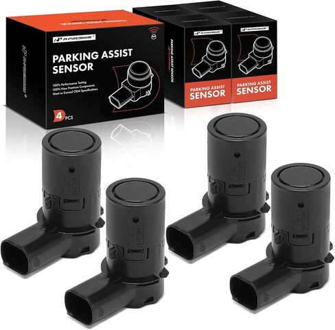 A-Premium 4-PC Rear Reverse Backup Parking Assist Sensor Compatible with Select Jaguar Models - XF 2009-2015, Replace# 2W9315K859DAW, 4450971 in Saudi Arabia