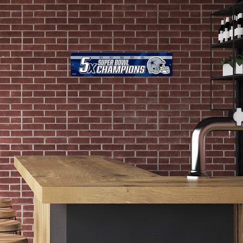 Rico Industries NFL Chicago Bears 16-Inch Plastic Street Sign Décor in Kuwait