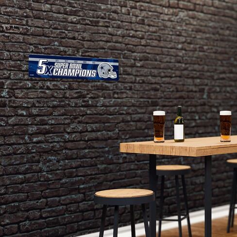 Rico Industries NFL Chicago Bears 16-Inch Plastic Street Sign Décor in Kuwait