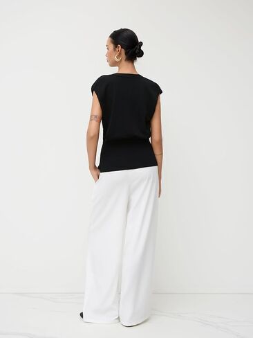 CIDER Womens Sweater Vest Deep V Neck Sleeveless Lightweight Vest Tank Tops Business Casual Trendy Outfits in Saudi Arabia