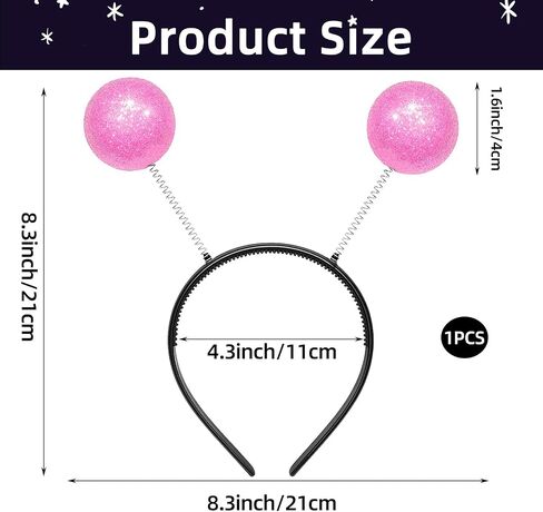 Alien Antenna Headband, Space Martian Costume Hairband for Halloween in Saudi Arabia