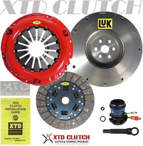 XTD STAGE 2 SMOOTH CLUTCH + SLAVE & LUK FLYWHEEL KIT compatible with 2001-2011 FORD RANGER 2.3L Ford Ranger XL XLT STX EDGE BASE Sport / 2001-2010 MAZDA B2300 2.3L in Saudi Arabia