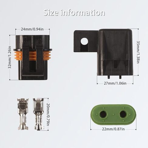 ATO ATC فيوز حامل مجموعة لصق مجموعة الأسلاك الموجودة مقاومة للماء مختومة (حزمة من 6) in Kuwait