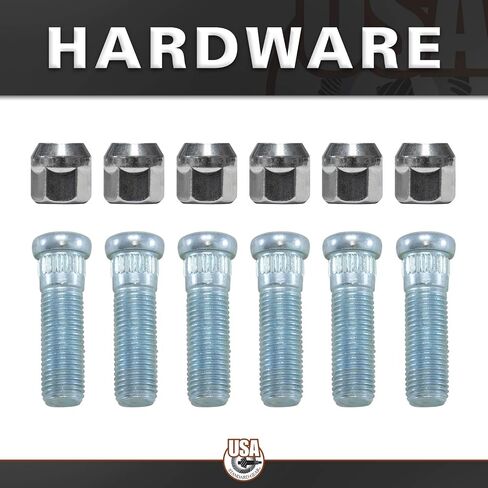 طقم المحور الخلفي يناسب GM 8.5" Diff 30 Spline 6 Lug 31-1/2" طويل in Kuwait