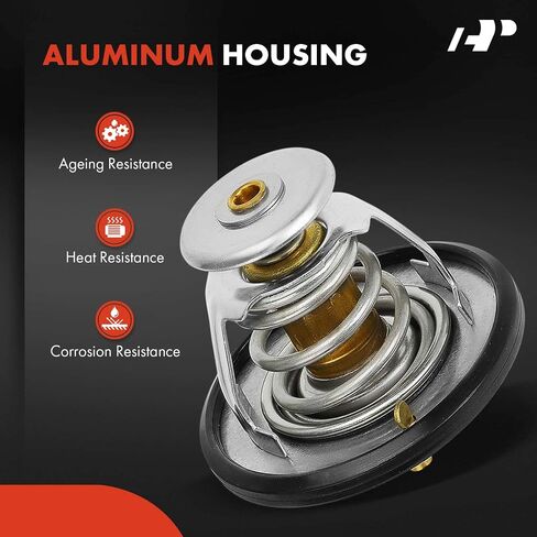 A-Premium Engine Coolant Thermostat with O-ring Compatible with Subaru Outback, Forester, Impreza, CrossTrek, Legacy, XV Crosstrek, BRZ & Mitsubishi Outlander, Lancer, RVR & Scion FR-S & Toyota GR86 in Saudi Arabia