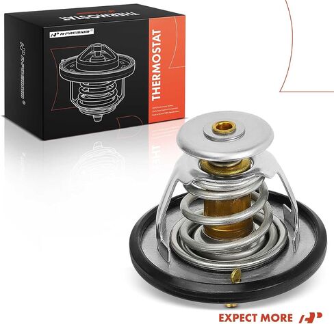 A-Premium Engine Coolant Thermostat with O-ring Compatible with Subaru Outback, Forester, Impreza, CrossTrek, Legacy, XV Crosstrek, BRZ & Mitsubishi Outlander, Lancer, RVR & Scion FR-S & Toyota GR86 in Saudi Arabia