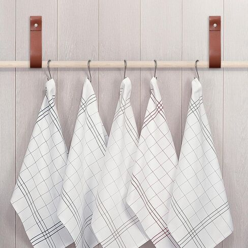 حامل قضيب ستارة جلدي، 10 قطع من أشرطة جلدية من البولي يوريثان للتعليق على الحائط وأشرطة تعليق للحمام والمطبخ وشريط ستارة لحبل المناشف لغرفة النوم وحلقة تثبيت بخطاف من البولي يوريثان مع براغي in Kuwait