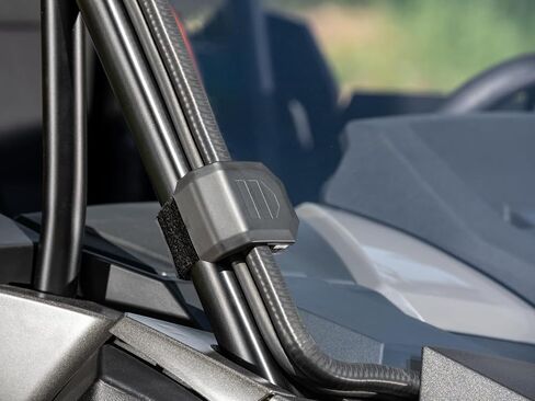 SuperATV Polaris RZR XP Full Windshield for RZR XP/RZR XP 4 & RZR XP 1000 Models - See Fitment | Total Control Over Airflow | Protects Against Debris | USA Made in Saudi Arabia