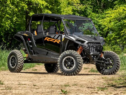 SuperATV Polaris RZR XP Full Windshield for RZR XP/RZR XP 4 & RZR XP 1000 Models - See Fitment | Total Control Over Airflow | Protects Against Debris | USA Made in Saudi Arabia
