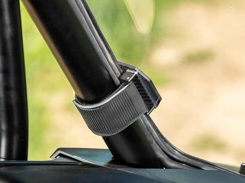 SuperATV Polaris RZR XP Full Windshield for RZR XP/RZR XP 4 & RZR XP 1000 Models - See Fitment | Total Control Over Airflow | Protects Against Debris | USA Made in Saudi Arabia