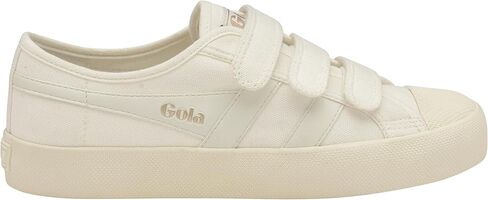 Gola Women's Coaster Strap Sneaker, Off-White/Off-White, 6.5 in Saudi Arabia