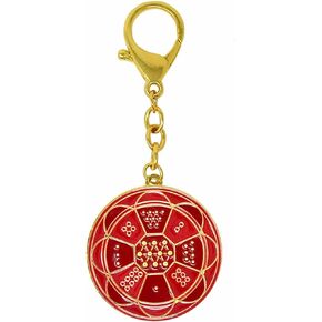 FengShui Sum-of-Ten Enhancer Amulet Keychain W4945