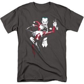 Popfunk Classic Joker and Harley Quinn Dance T Shirt & Stickers