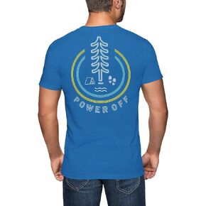 GIMMEDAT Camping Outdoor Men Shirt Power Off T-Shirt Dad Gift Husband