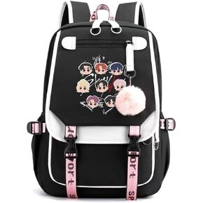 Stray Backpack Korean Casual Backpack Daypack Laptop Bag College Bag Casual Backpack Gift(S1)