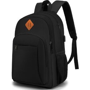 حقيبة ظهر للسفر من بيولين للرجال والنساء، حقيبة ظهر كبيرة للكمبيوتر المحمول مع جيب مضاد للسرقة ومنفذ شحن USB - حقيبة كتب كلاسيكية للمدرسة، والكلية، والعمل، والسفر in Kuwait