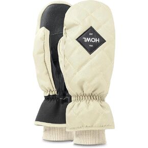 HOWL Jed Mitt | Snowboarding Gloves | Rugged Poly Oxford Shell | Shark PU Palm | Waterproof & Durable Snowboard Mittens