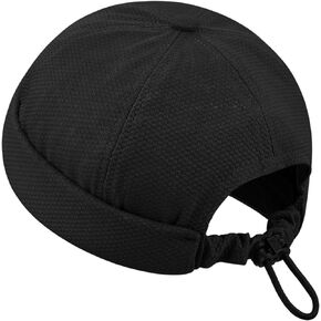 Waterproof Brimless Docker Hat Quick Dry Worker Sailor Caps Retro Watch Harbour Hats Viss-Less Landlord Hats