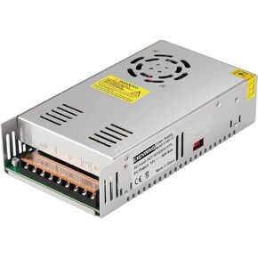 EXENWING DC 12V 600watt Power Supply AC 110V / 220V to DC 12Volt 50Amp Transformer Adapter Universal Module Regulated Switching Converter SMPS for LED Light 3D Printer CCTV Camera System