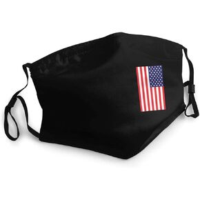 American Flag American Flag Mask Face Mask Usa Flag Mask Patriotic Mask Washable in Saudi Arabia