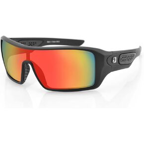BOBSTER Paragon ®, Matte Black Frame, Smoked Crimson Mirror Lens