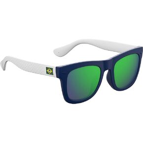 Havaianas Paraty Square Sunglasses, BLUEWHITE, 50 mm