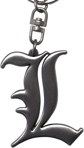 ABYSTYLE Death Note L 3D Metal Keychain Anime Manga Accessories Merch Gift in Saudi Arabia