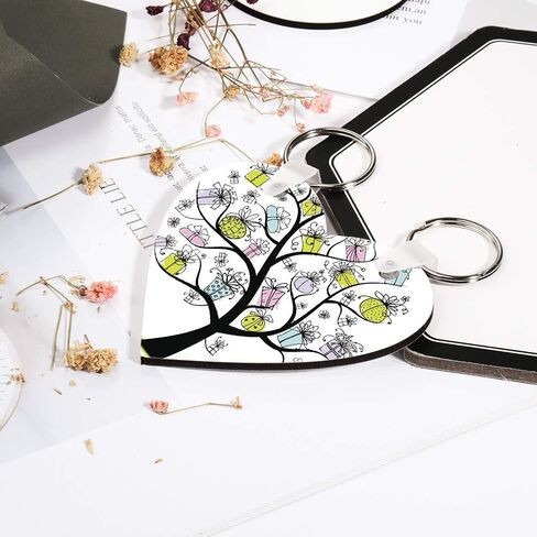 Personalized Picture Keychain Custom Keychains with Photo Text Customized Memorial Gifts for Men Women Family Lover Boyfriend in Saudi Arabia