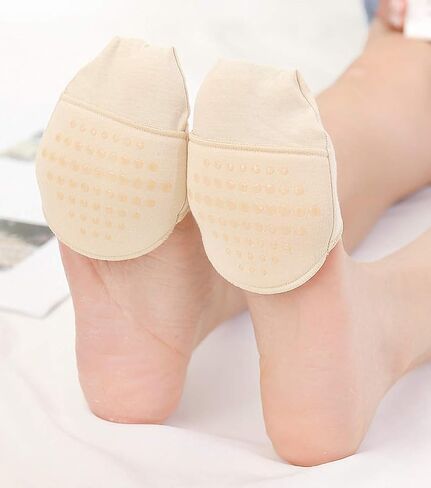 مجموعة من 5 جوارب نسائية من Lovful غير قابلة للانزلاق عند أصابع القدم، جوارب نصف مبطنة غير قابلة للانزلاق in Kuwait