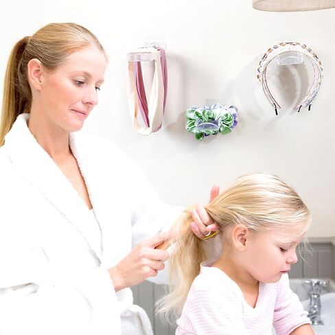 حامل عصابة الرأس، حامل ربطة رأس، 3 قطع من الأكريليك للتعليق منظم لإكسسوارات الشعر للنساء والفتيات in Kuwait