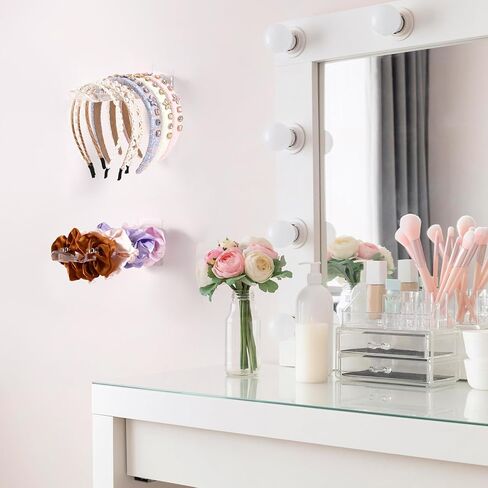 حامل عصابة الرأس، حامل ربطة رأس، 3 قطع من الأكريليك للتعليق منظم لإكسسوارات الشعر للنساء والفتيات in Kuwait