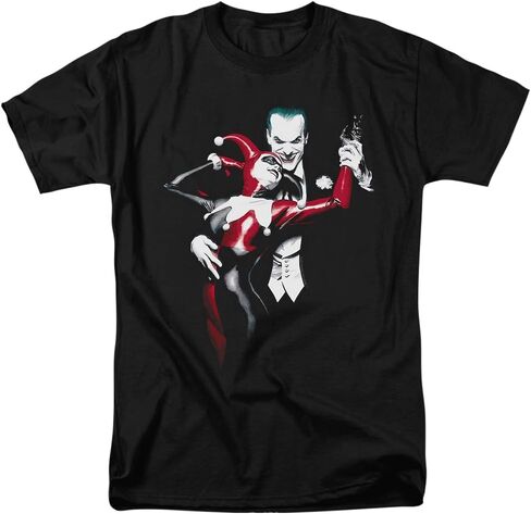 Popfunk Classic Joker and Harley Quinn Dance T Shirt & Stickers in Saudi Arabia